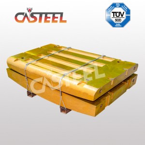 Chine Plaques de mâchoires OEM de la mâchoire de la mâchoire