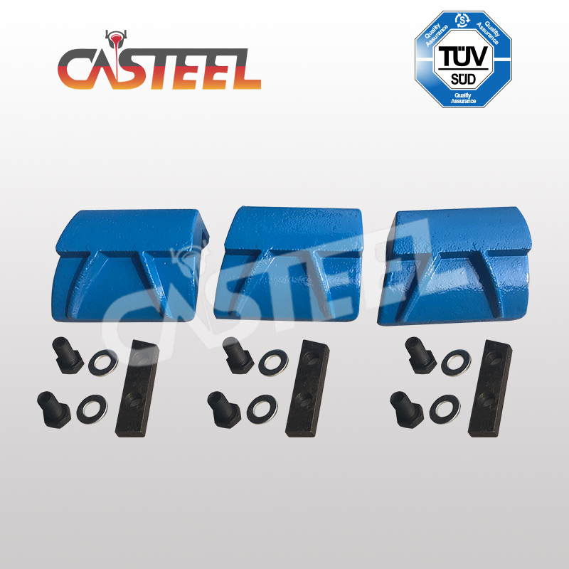 CV217 Pièces de concasseur VSI, pièces de rotor et plaques d\'usure